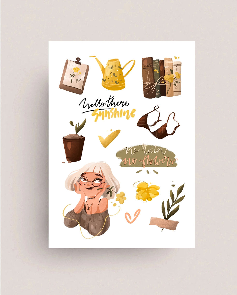 Наліпки «Весна 2»