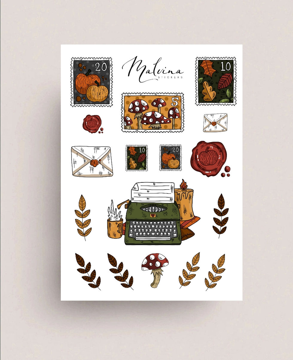 Наліпки «Марки 2»