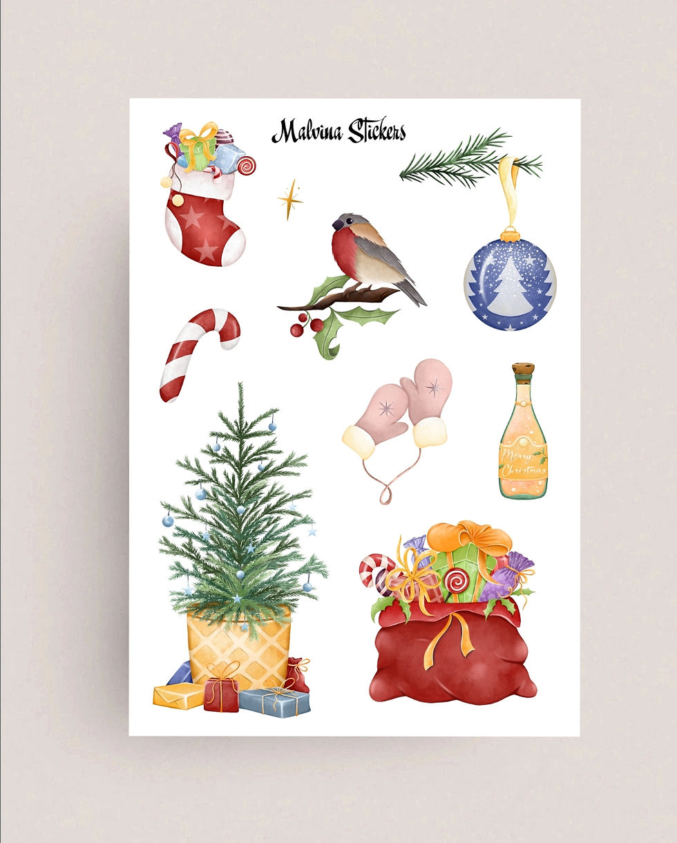 Наліпки «Ялинка»