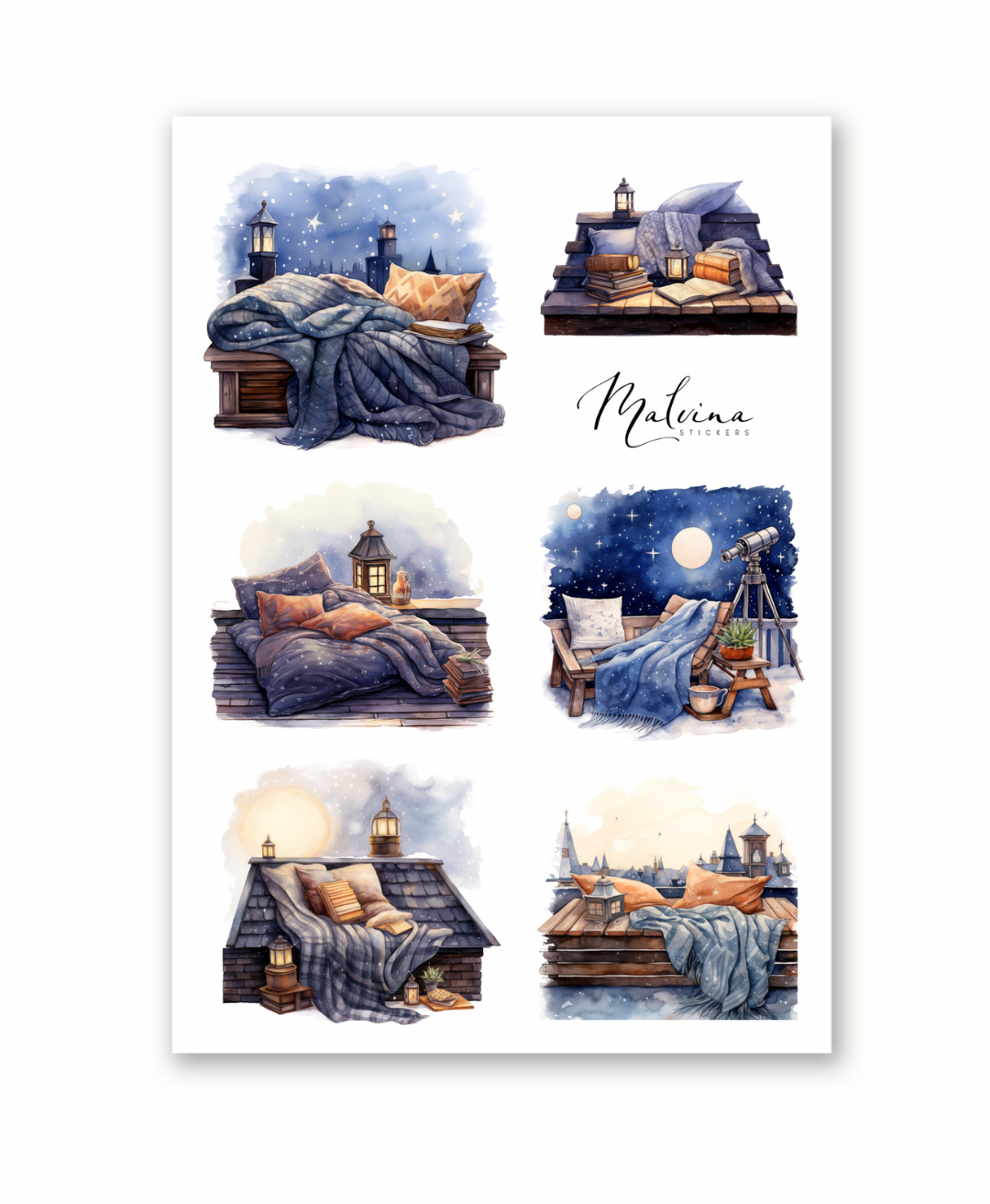 Наліпки «Ліжечко 2»