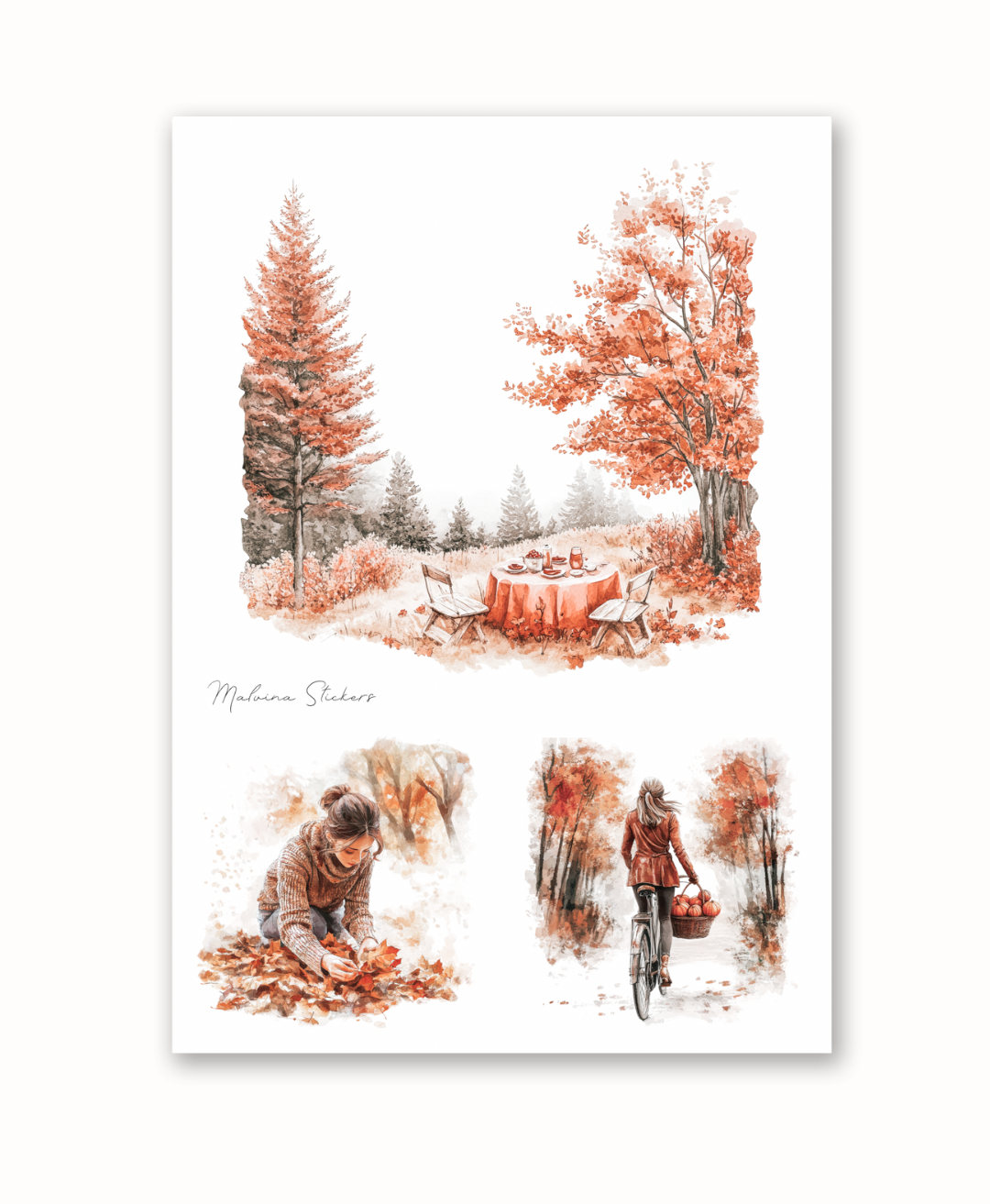 Наліпки Осінній настрій 12