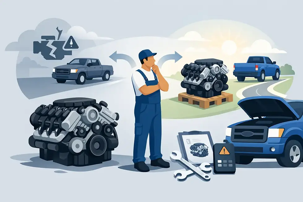 When to Replace a Ford Triton Engine Safely