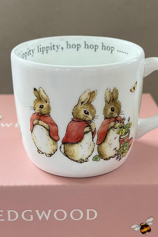 Mug Peter Rabbit Wedgwood in rosa Geschenkbox