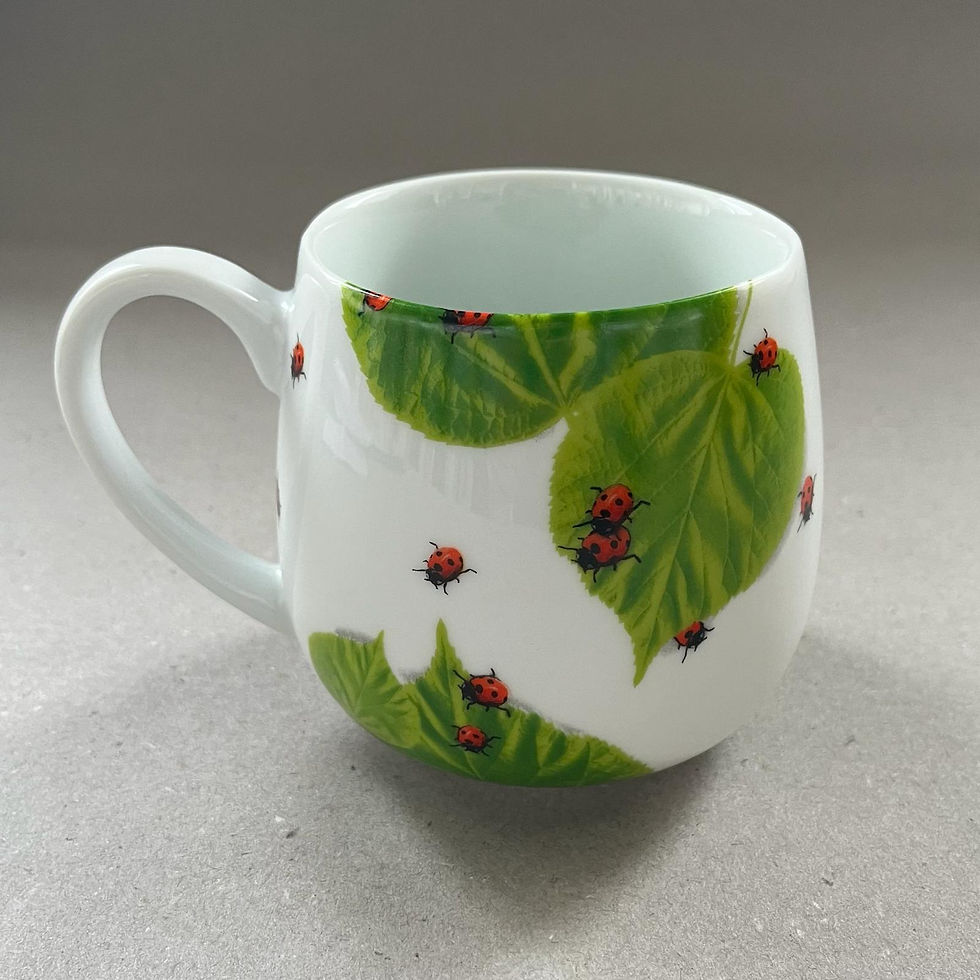 Thumbnail: Mug round ladybug