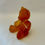 Miniaturbild: Daum Crystal Mini Doudours Teddy Bear Ambre