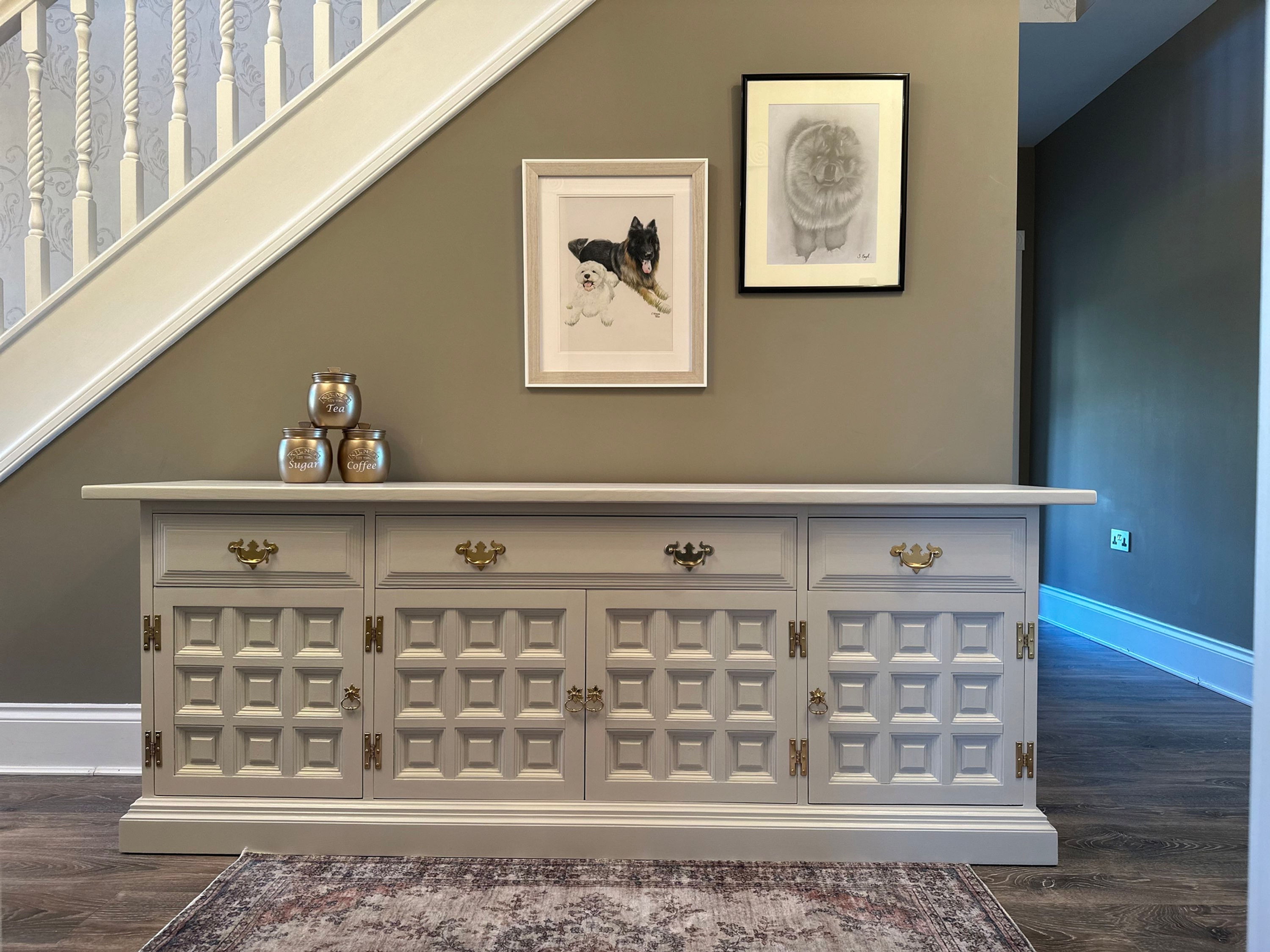 Farrow & Ball Stepping Stone Younger Toledo Sideboard Inclucing Delivery