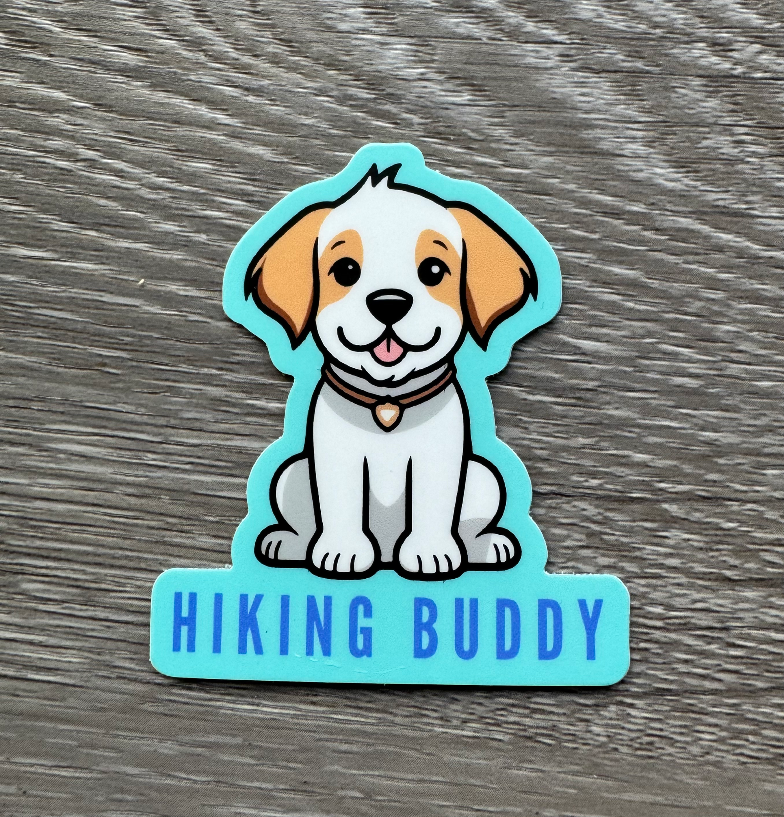 Hiking Buddy Sticker