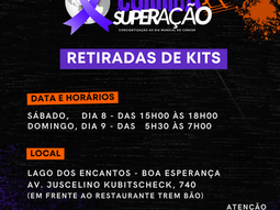 RETIRADA DE KITS - CORRIDA DA SUPERAÇÃO - BOA ESPERANÇA/MG