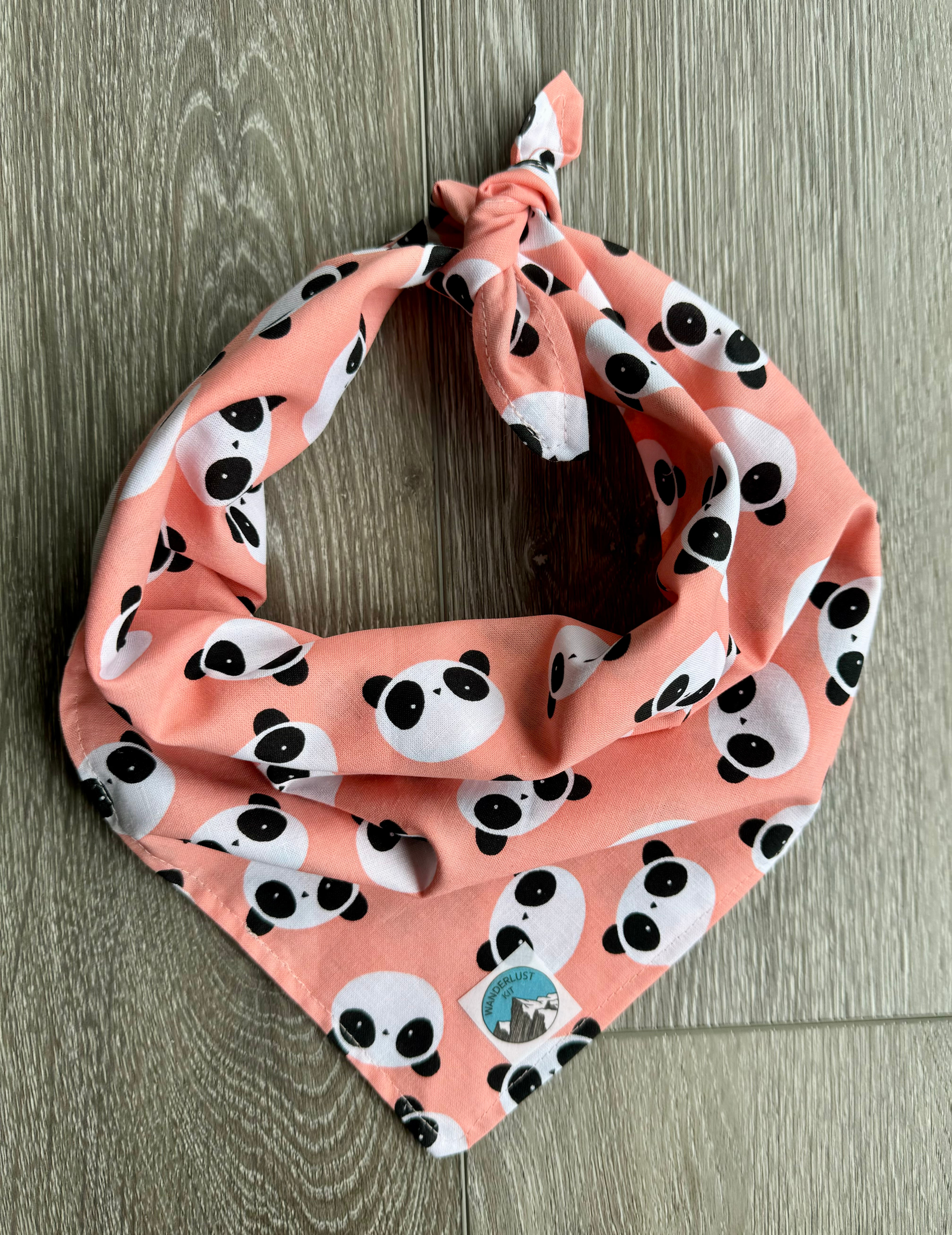 Panda Pink 🐼 Dog Bandana