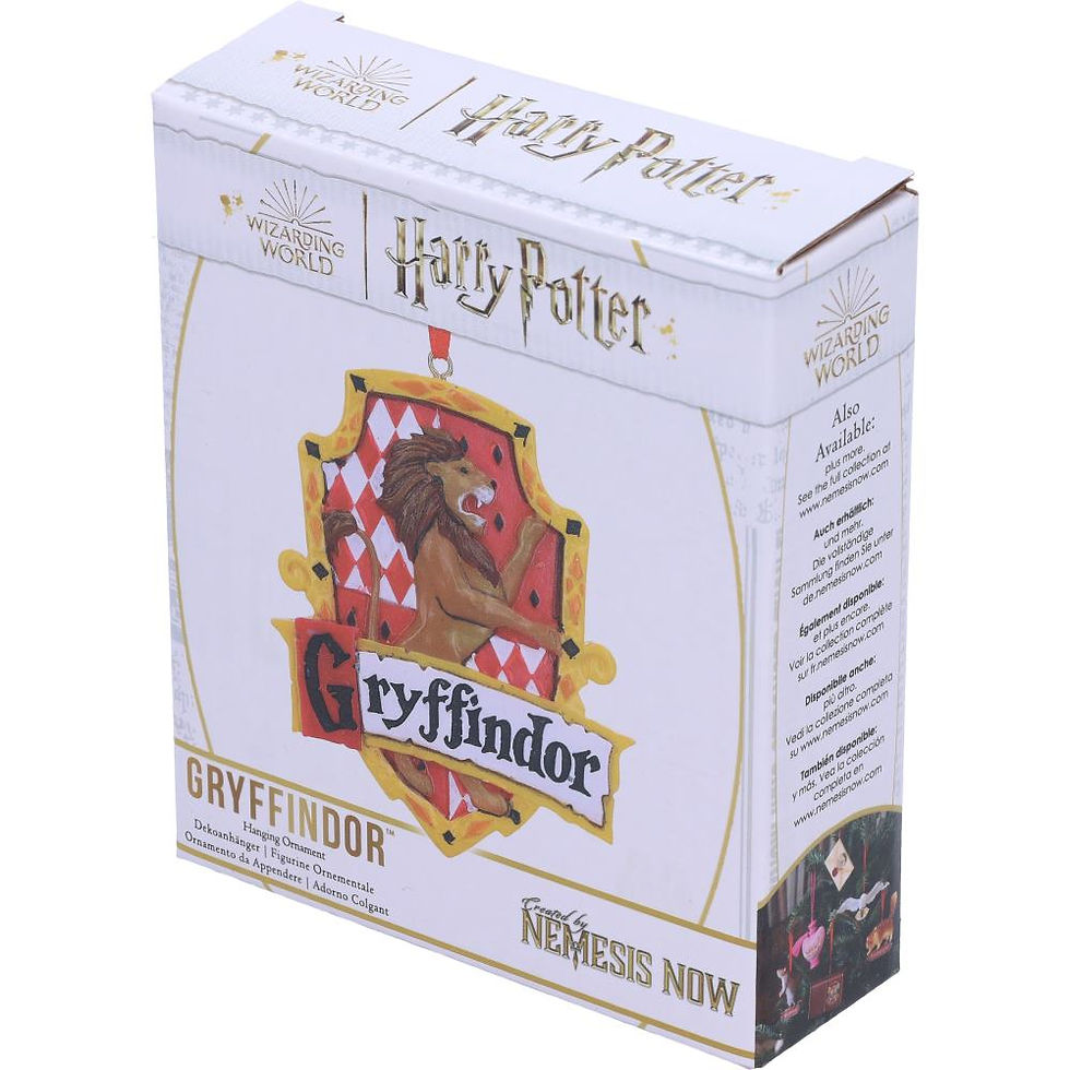 Thumbnail: Gryffindor Crest Hanging Ornament