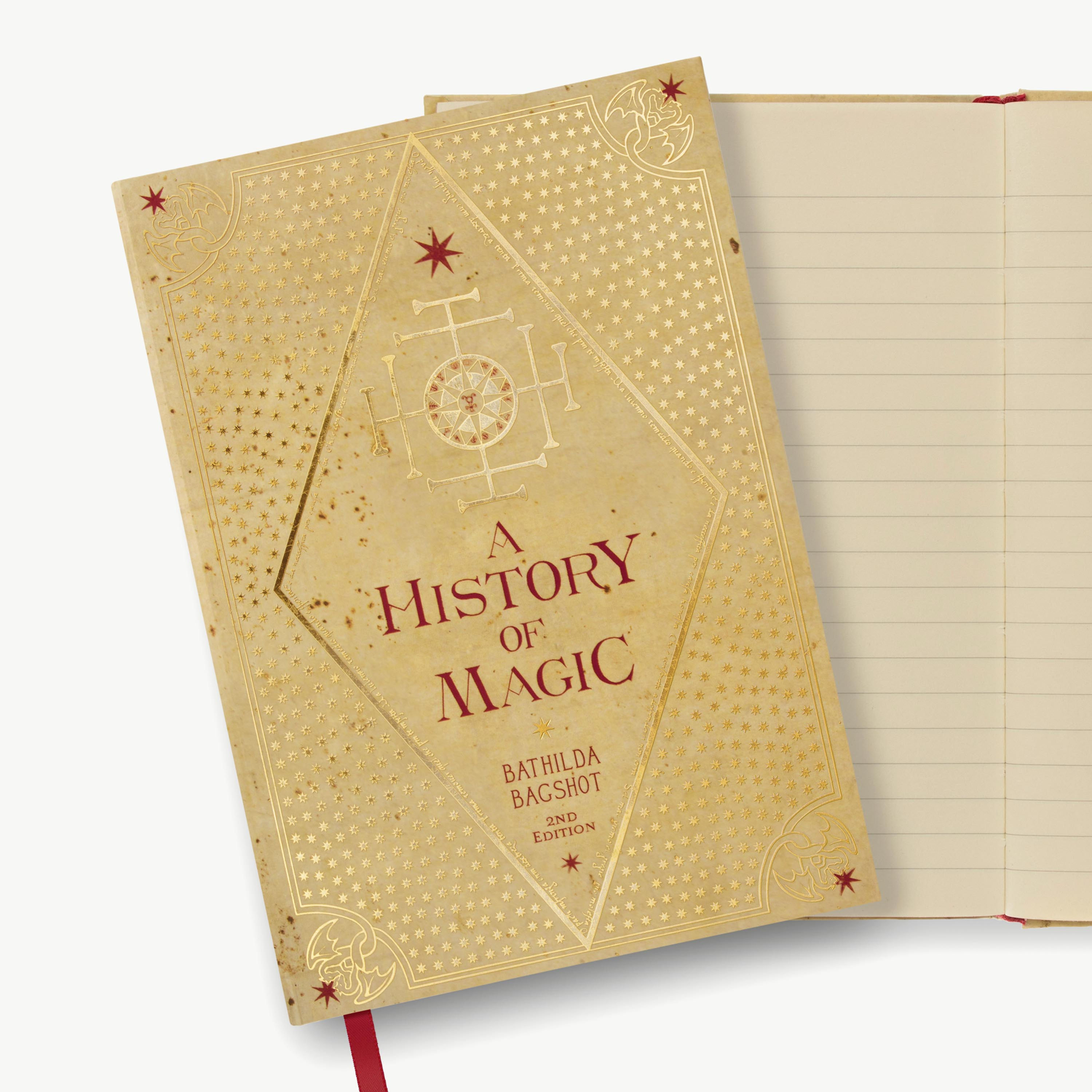 'A History of Magic' Textbook Notebook
