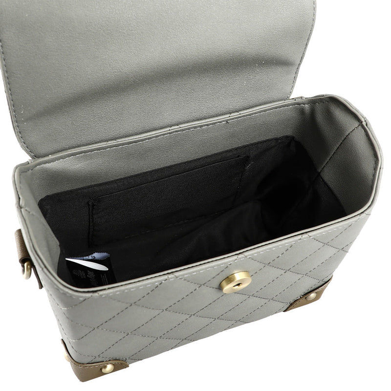 Thumbnail: Hufflepuff Premium House Mini Trunk Crossbody Bag