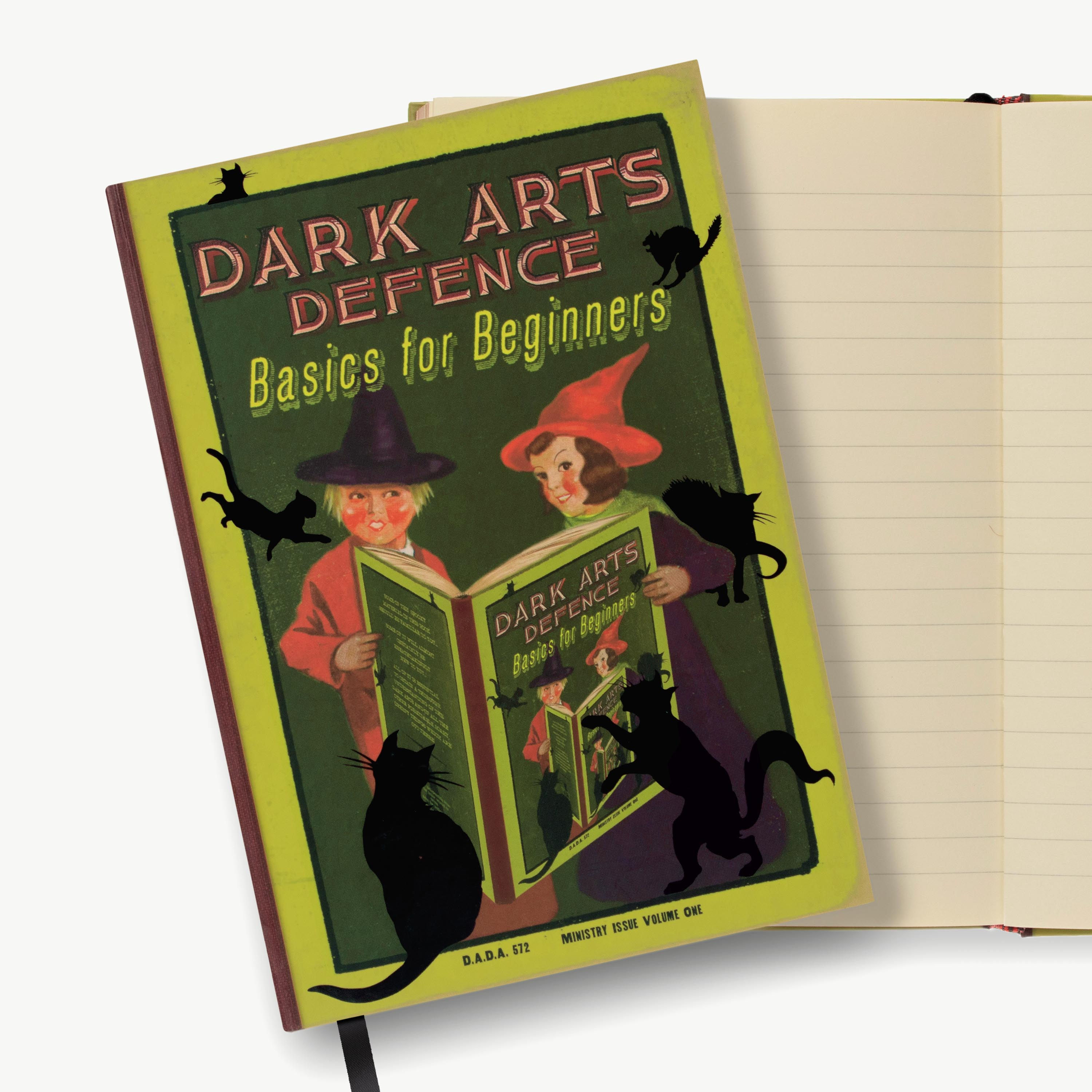 Dark Arts Defence Basics For Beginners' Textbook Notebook