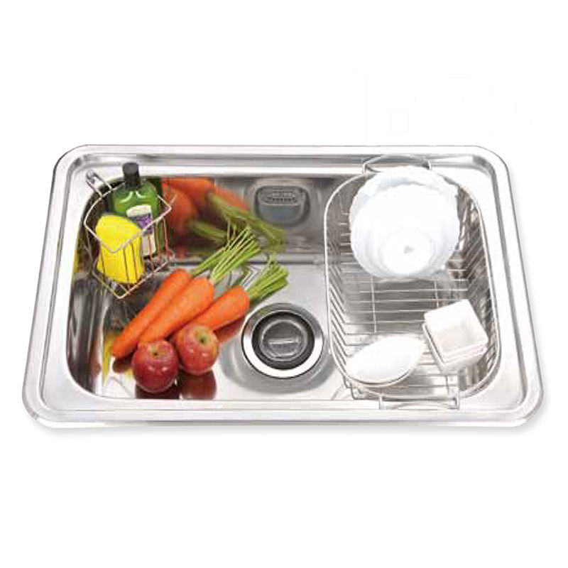 【傑泰】JT-1790-不銹鋼雙層大單槽(亮面)-本商品不含安裝