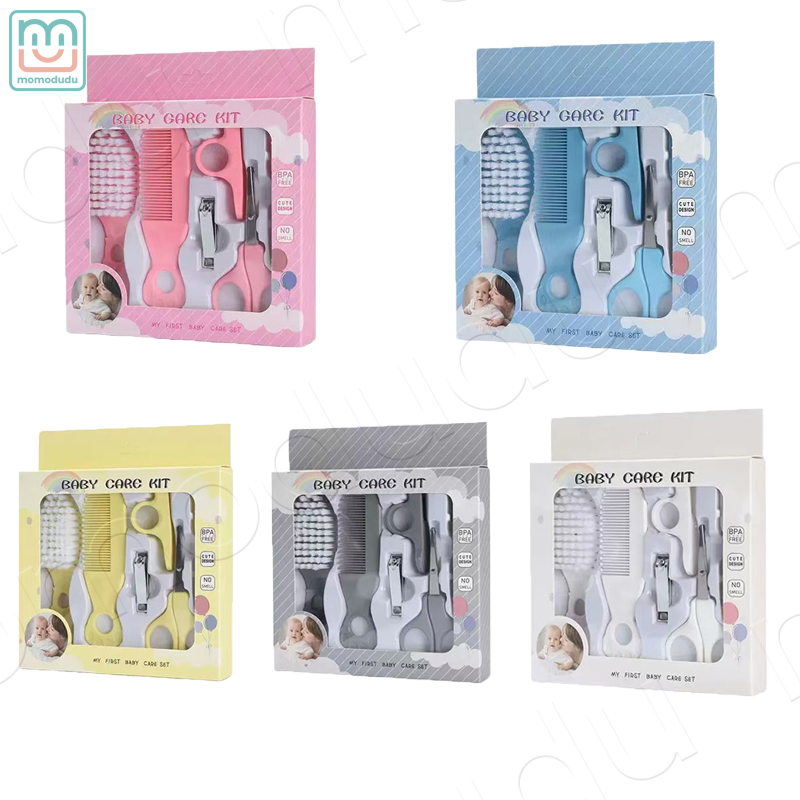 6-Piece Baby Grooming Kit Set, Complete Safe Nail & Hair Care Kit for Newborns a