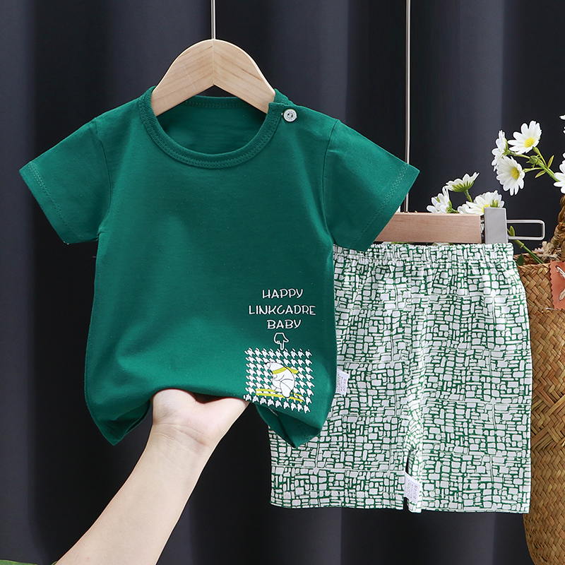 Cotton Baby T-Shirt and Shorts Set