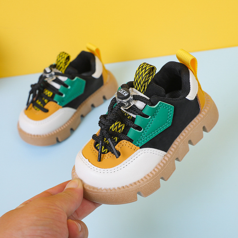 Baby Shoes 2026 New Fashion Casual Girls Boys Sneakers Lace Up Comfortable Breat