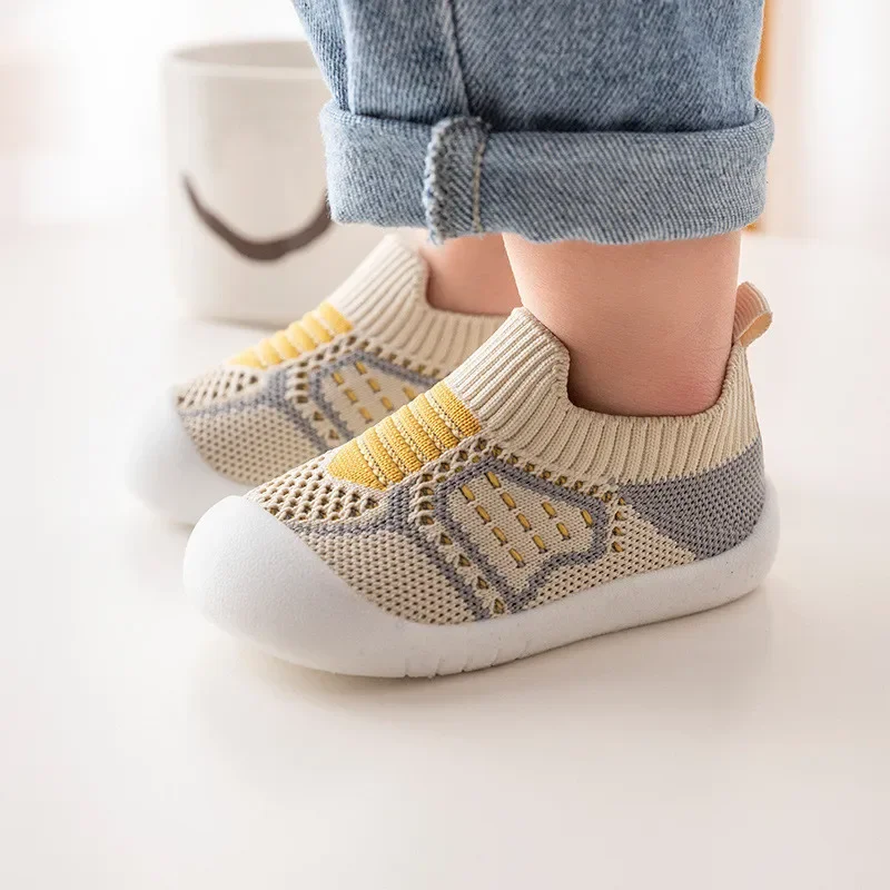 Breathable Mesh First-Walker Shoes