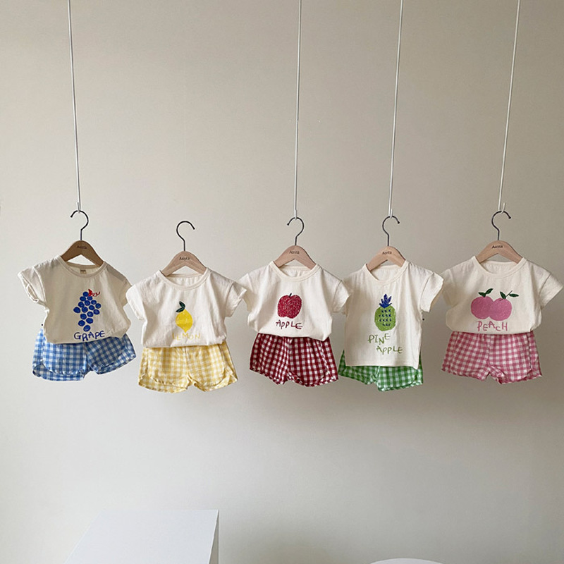 Sleeveless Cotton Baby Pyjama Set
