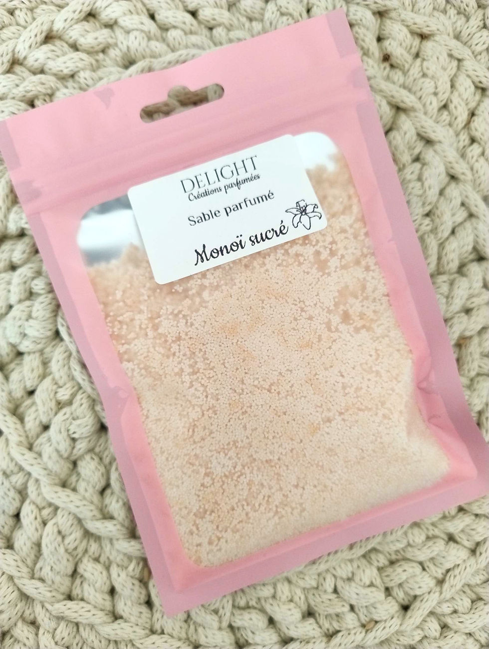 Sable parfumé Monoï sucré