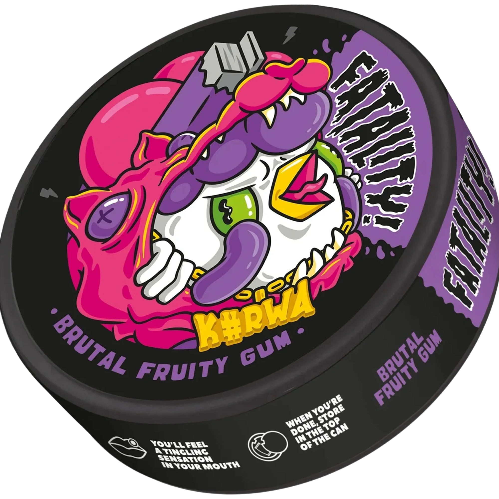 Kurwa Brutal Fruity Gum - 50mg