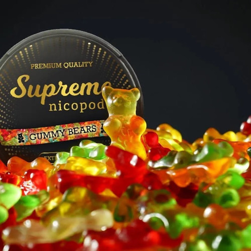 Supreme Gummy Bears 100mg THE SNUS LIFE