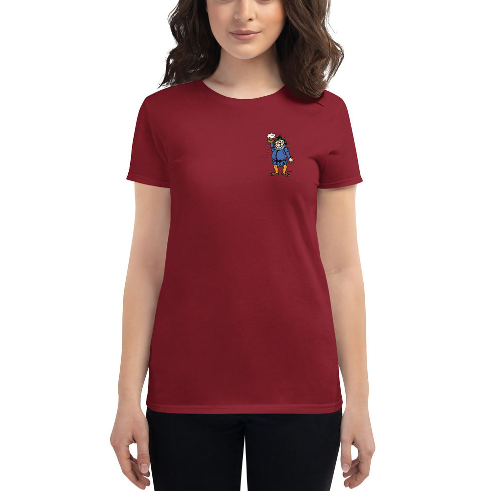 Thumbnail: Schnitzel and Beer Women's short sleeve t-shirt