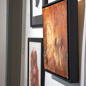 mixed media art work