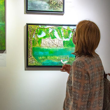 mixed media art work