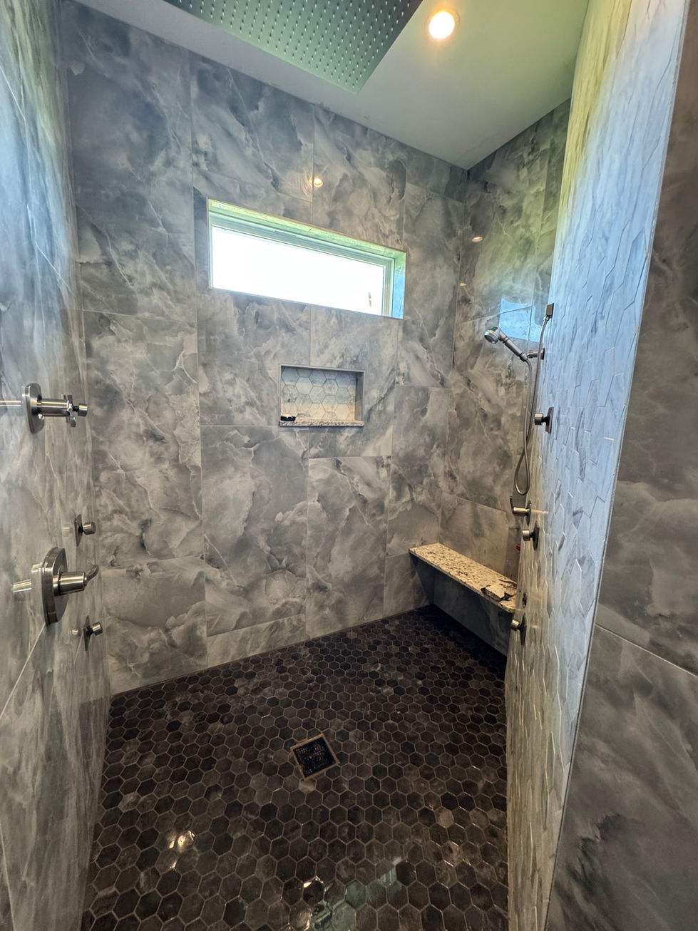 Walk in shower