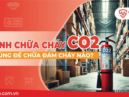 Bình chữa cháy CO2 dùng để chữa đám cháy nào?