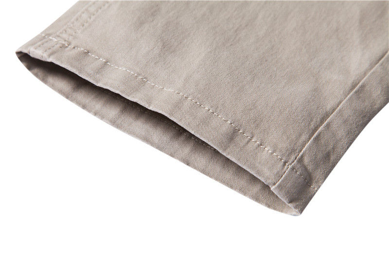 Thumbnail: AIOPESON Casual Cotton Men Trousers Solid Color Slim Fit Men's Pants New Spring 