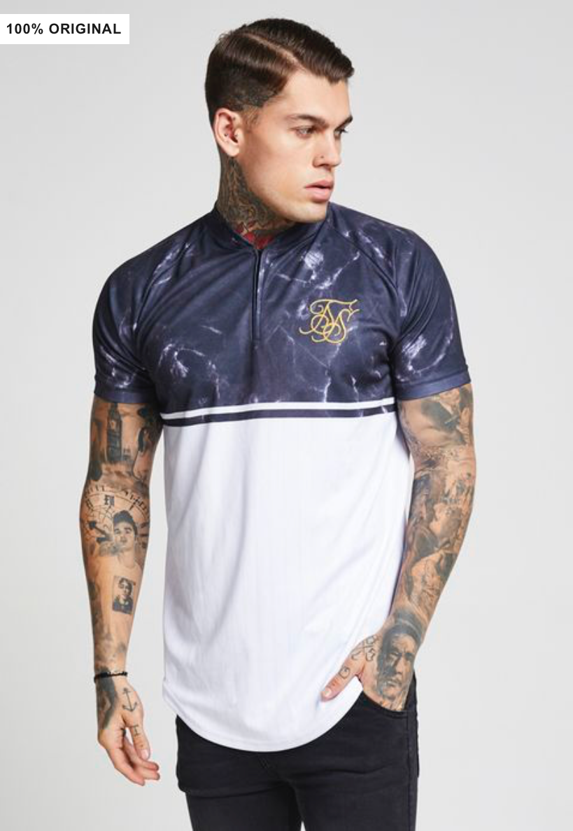 Miniatura: SIKSILK - MARBLE BASEBALL TEE