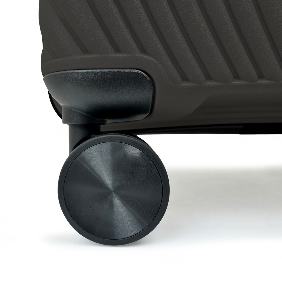 Миниатюра: Aerocase - Peacock, cabin size (4 wheel) 56cm/20in luggage Black