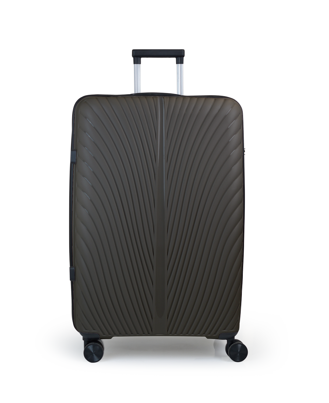 Aerocase - Peacock, Large size (4 wheel) 77cm/28in luggage,Black