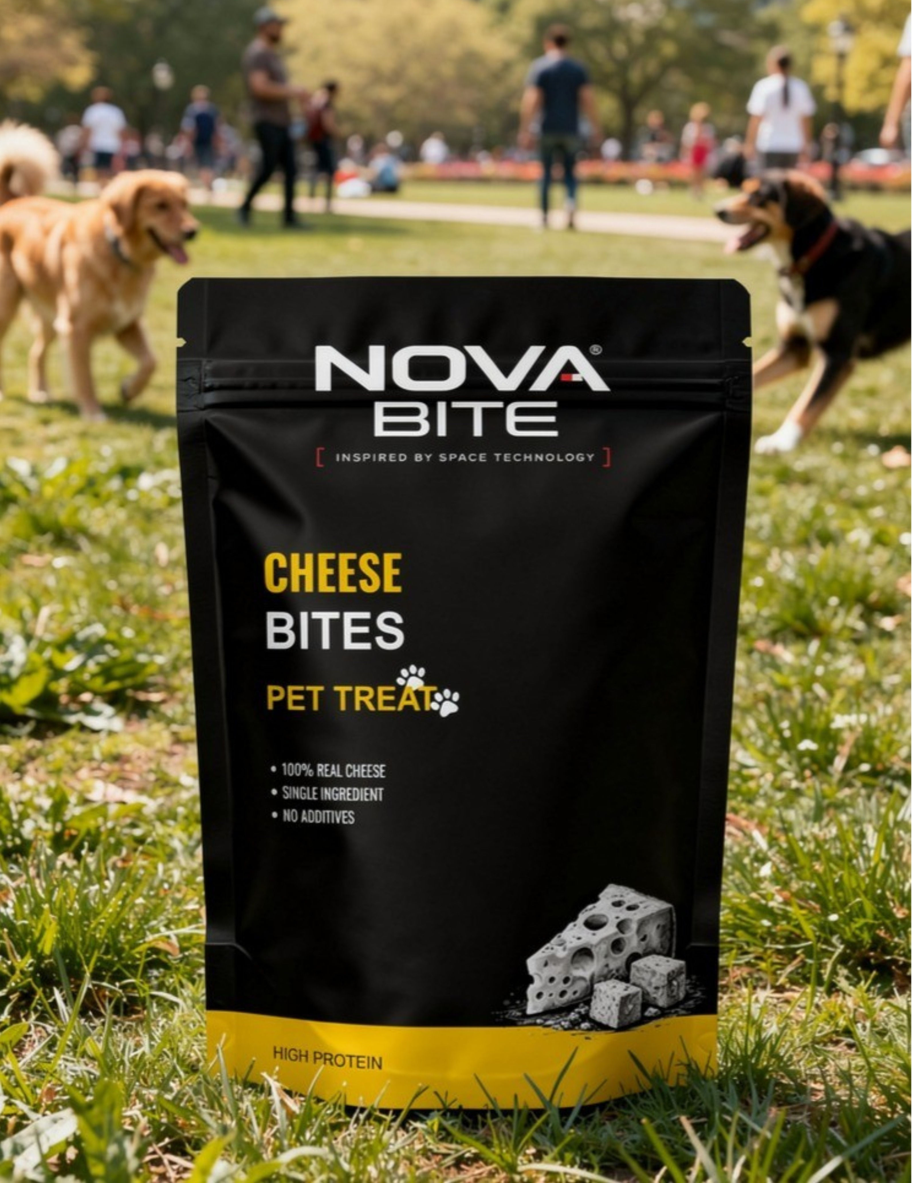 Cheese bites pet treat