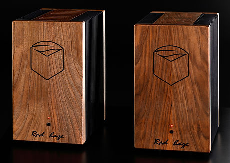 ECOBOX Red Haze Mono Blocks high-end amplifiers