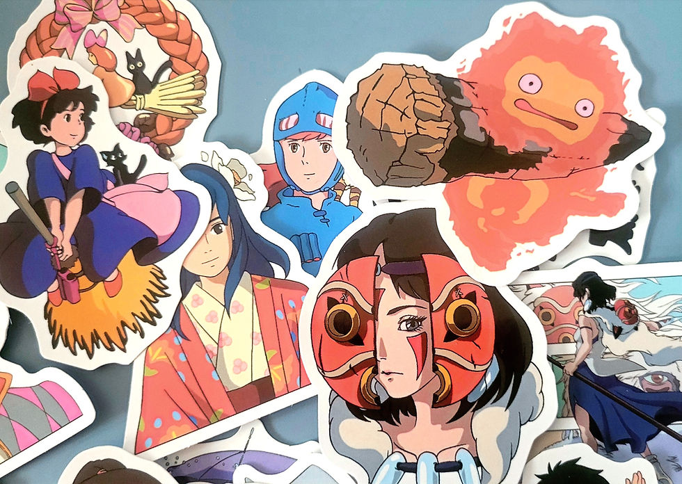 Thumbnail: studio ghibli style stickers, anime large stickers