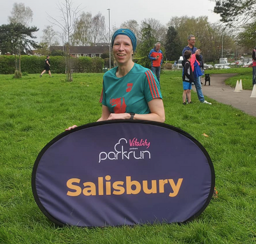 San Domenico RC runner at parkrun
