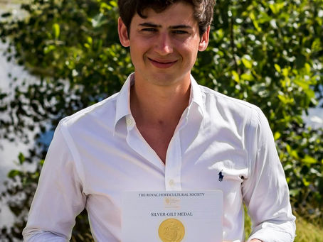 Silver-Gilt medal winning show garden at RHS