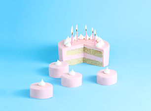 Pink Birthday Cake