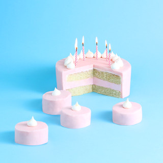 Pink Birthday Cake