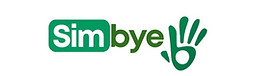 Green and white logo with "Sin" and a hand showing three fingers, forming a visual pun for "Sin Expresión." A small green checkmark sits near the hand, hinting at affordable data plans or eSIMs for travel.