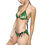 Thumbnail: A person wearing a green bikini with black trim stands against a white background, evoking the vibrant hues of Mexican tiles.