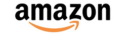 Amazon logo with the word "amazon" in black lowercase letters and a curved orange arrow beneath, stretching from the "a" to the "z.