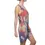 Thumbnail: Woman wearing colorful patterned dress, side view, fashion, casual, modern style, Closer Lives
