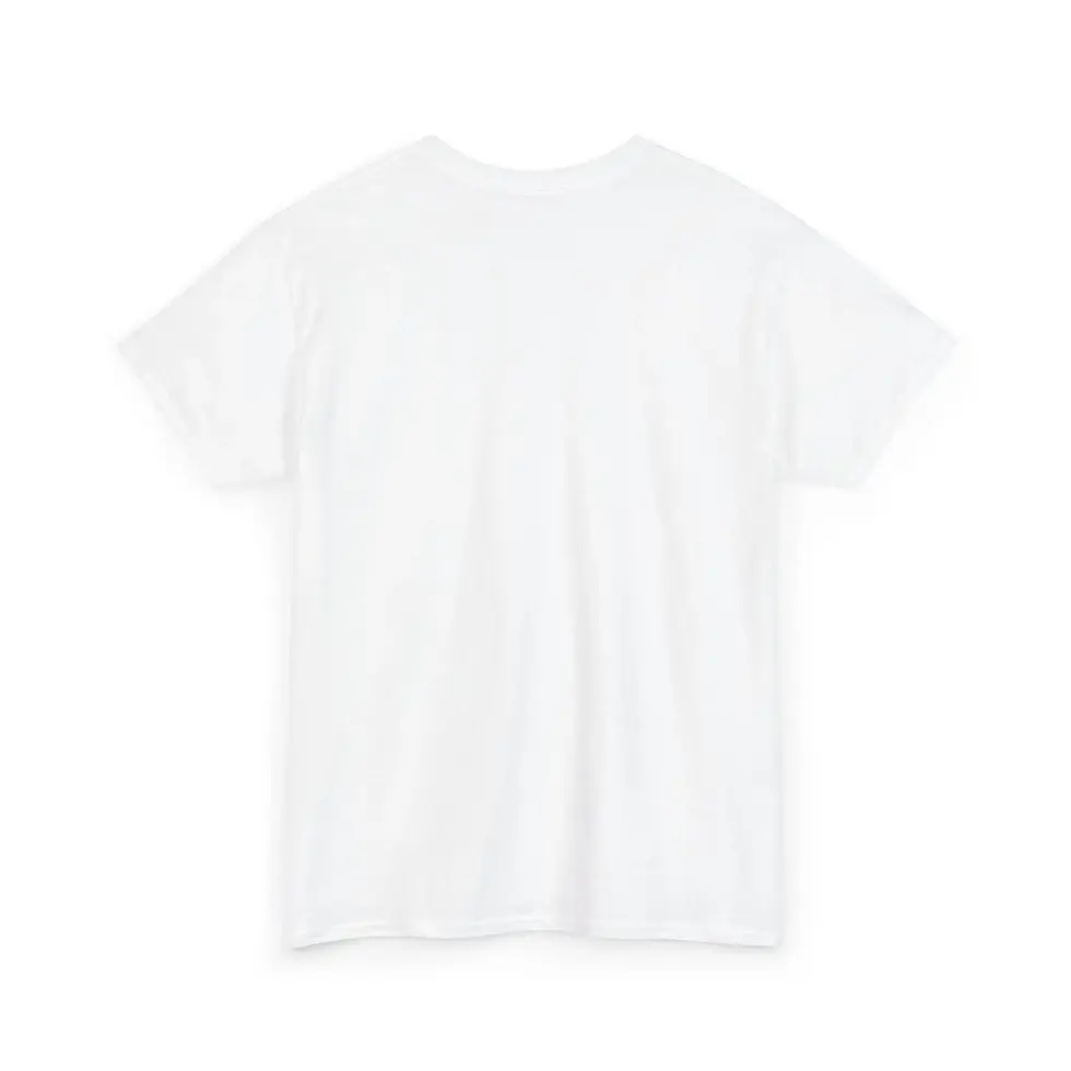 Thumbnail: A plain white T-shirt is displayed against a white background, showcasing its simple design and short sleeves.