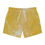 Thumbnail: Yellow marbled swim trunks from the Mexican Tile Style Collection feature a white drawstring.