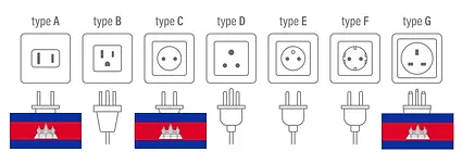 Plug Sockets, Cambodia Guide