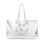 Thumbnail: White tote bag with rope handles and the words "BRIDE TO BE" printed in black.